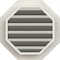 Ekena Millwork Octagonal Gable Vent Primed, Functional, Pine Gable Vent w/ 1" x 4" Flat Trim Frame, 22"W x 22"H GVWOC22X2201SFPPI - alternate 3